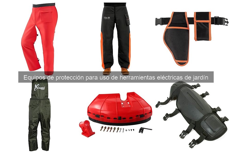 Comparativa de equipos de protección para herramientas de jardín