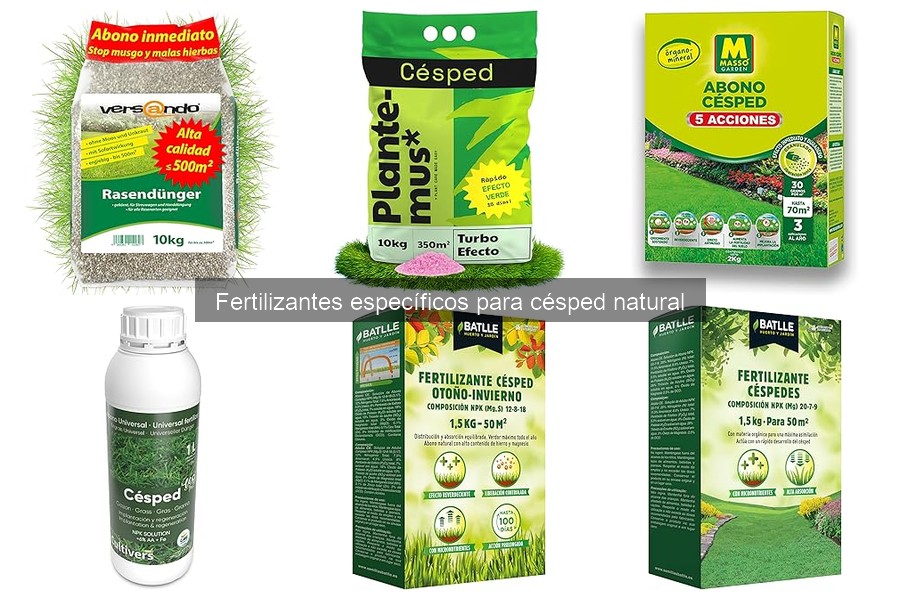 Comparativa de fertilizantes para césped: Bermuda y Zoysia