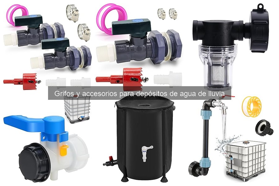 Comparativa de Grifos para Depósitos de Agua de Lluvia