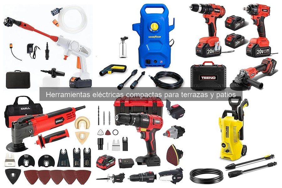 Comparativa de herramientas eléctricas compactas para jardinería