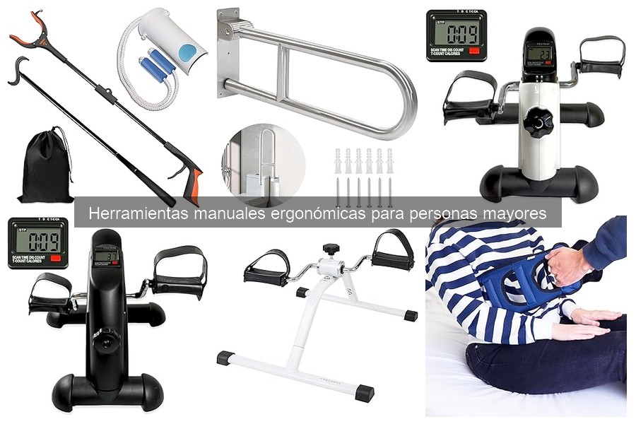 Comparativa de herramientas manuales ergonómicas para mayores