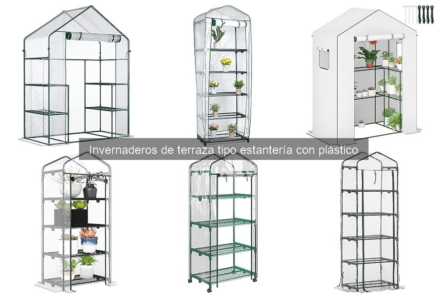 Comparativa de Invernaderos de Terraza Tipo Estantería