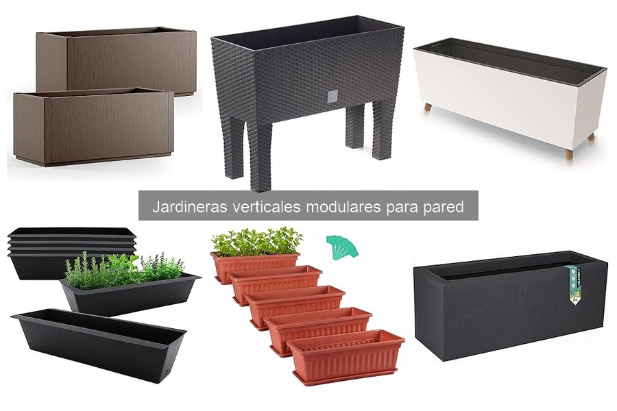 Comparativa de jardineras verticales modulares: precios y calidad