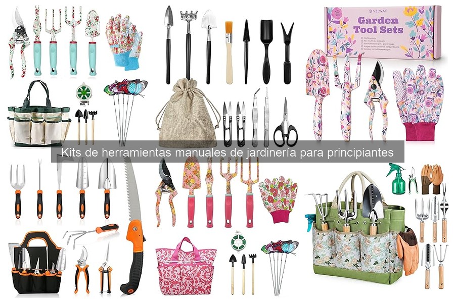 Comparativa de Kits de Herramientas Manuales para Jardinería