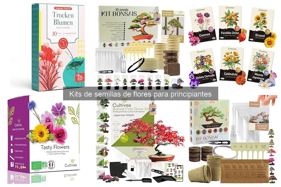 ** Comparativa de Kits de Semillas de Flores: Cultivea y Más