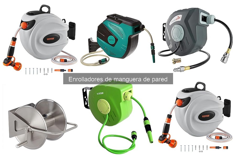 Comparativa de los mejores enrolladores de manguera de pared
