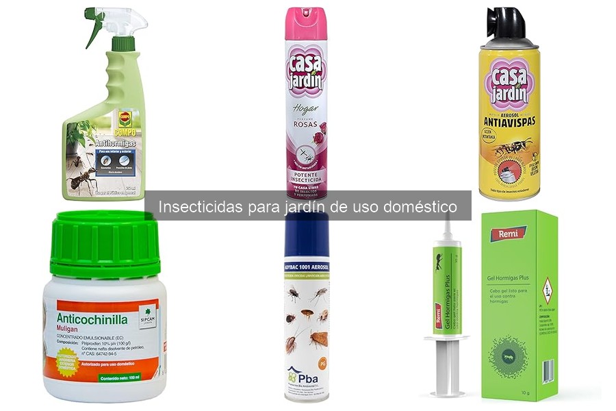 Comparativa de los Mejores Insecticidas para Jardín