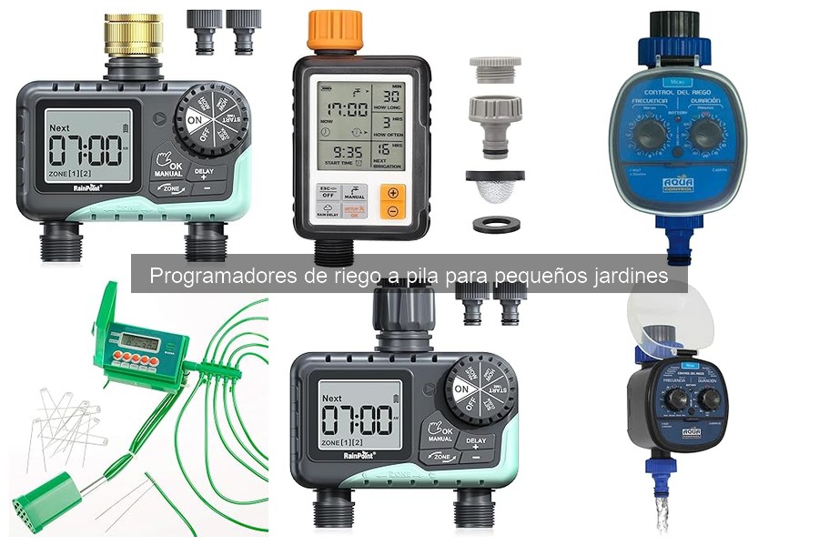 Comparativa de los Mejores Programadores de Riego a Pilas