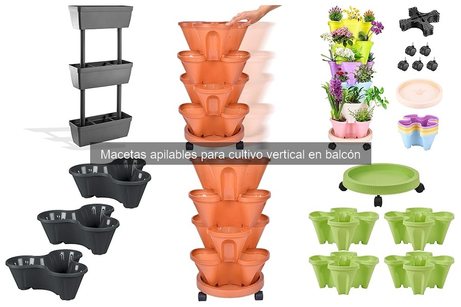 Comparativa de macetas apilables vs macetas tradicionales