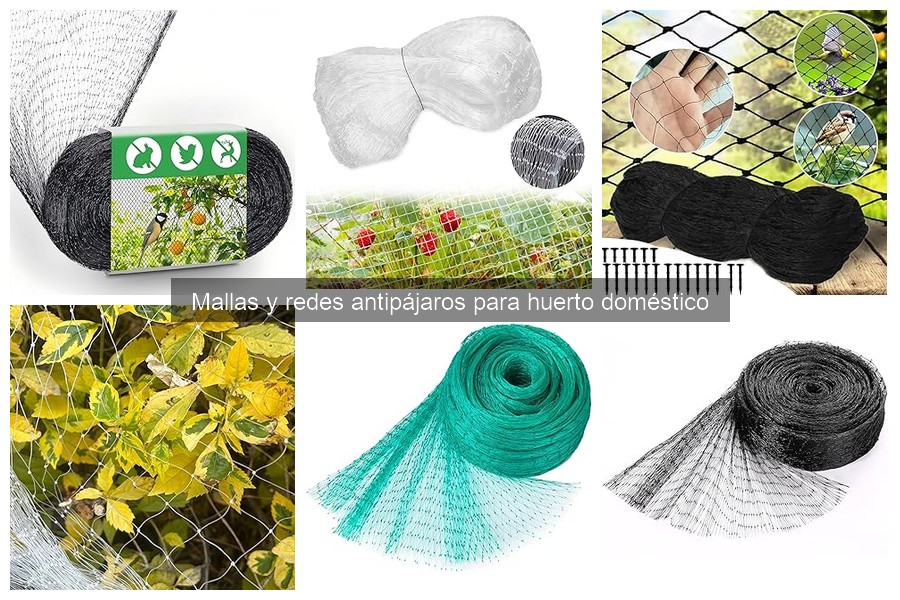 Comparativa de mallas antipájaros y soluciones de protección