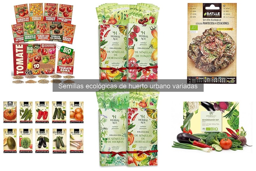 Comparativa de marcas de semillas ecológicas para huertos