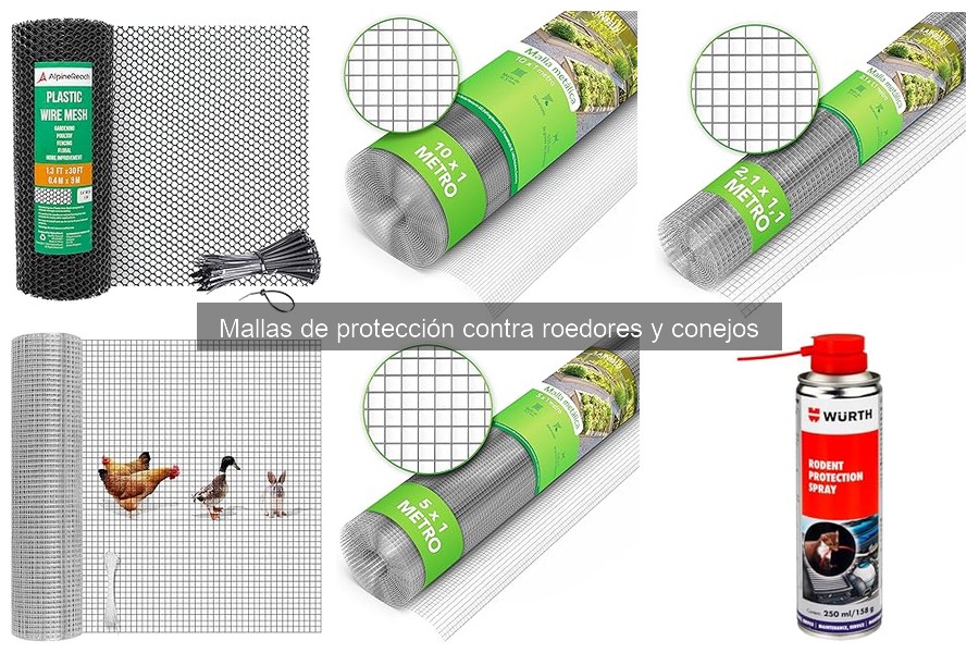 Comparativa de materiales en mallas de protección para huertos