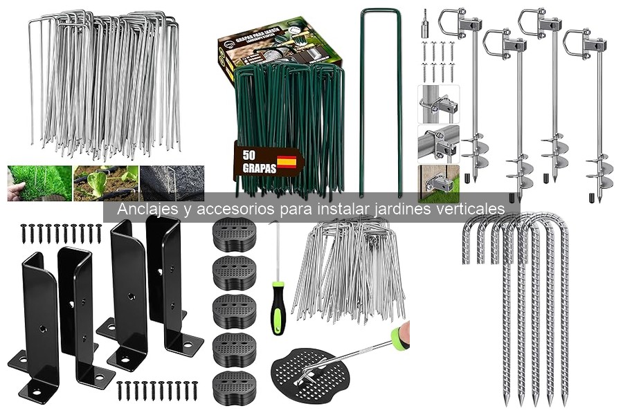 Comparativa de Precios de Anclajes para Jardines Verticales