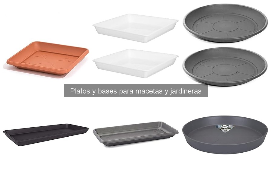 Comparativa de precios de platos para macetas en tiendas