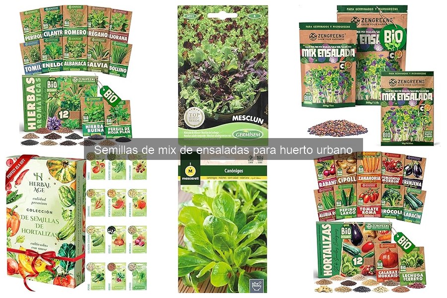 Comparativa de Precios de Semillas de Mix de Ensaladas