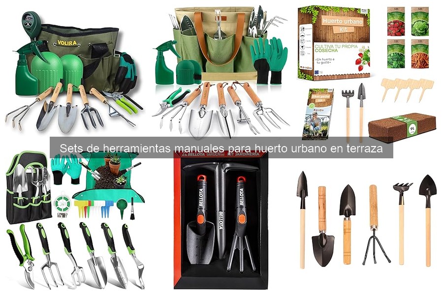 Comparativa de Sets de Herramientas para Huertos Urbanos