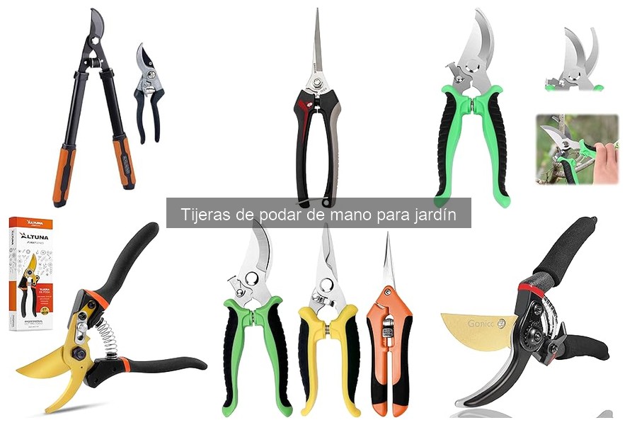 Comparativa de tijeras de podar de mano: marcas y precios