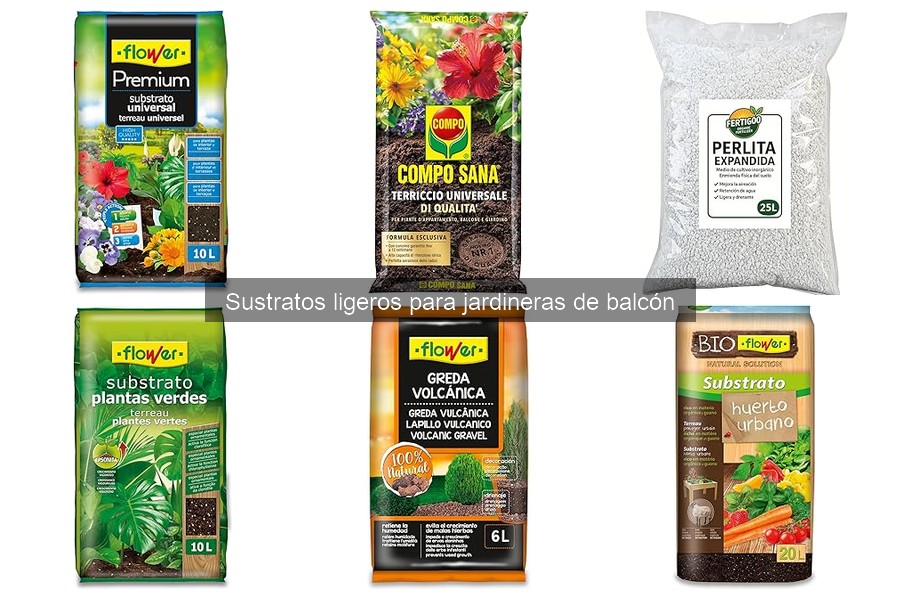 Comparativa entre Sustratos Ligeros y Tradicionales para Jardineras