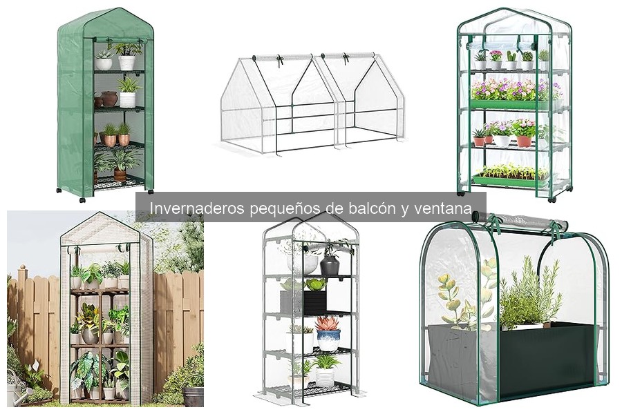 Comparativa: Invernaderos de Plástico vs. Vidrio para Balcón