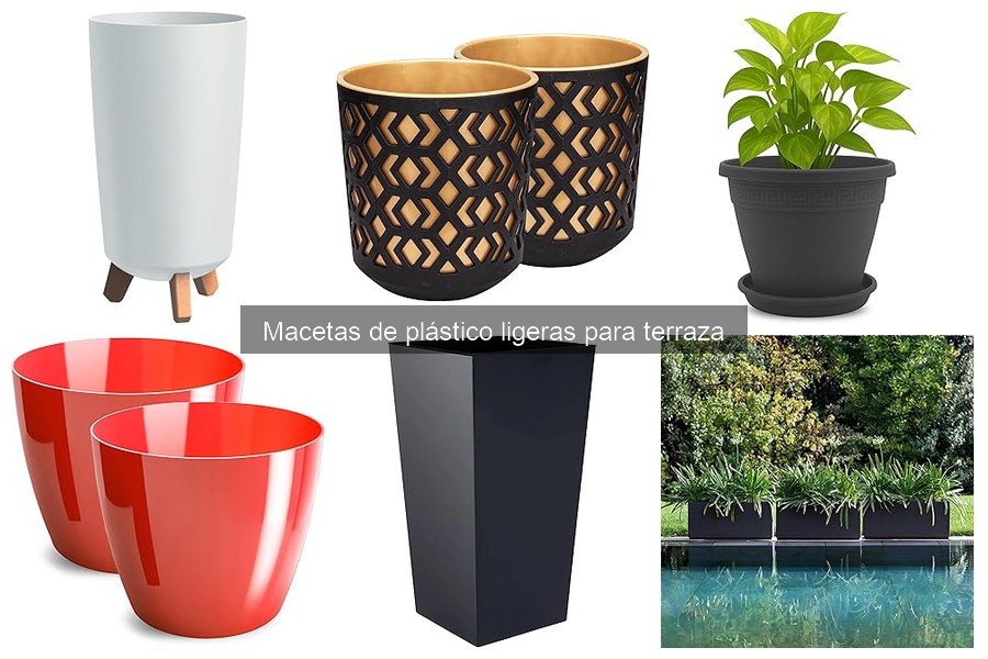 Comparativa: Macetas de Plástico Ligeras vs Cerámica