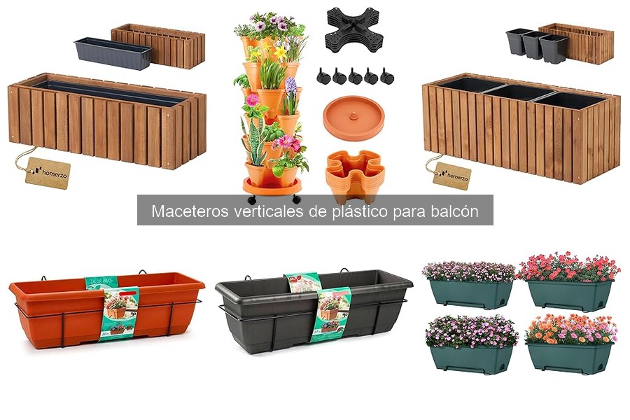 Comparativa: Maceteros Verticales de Plástico vs Metálicos