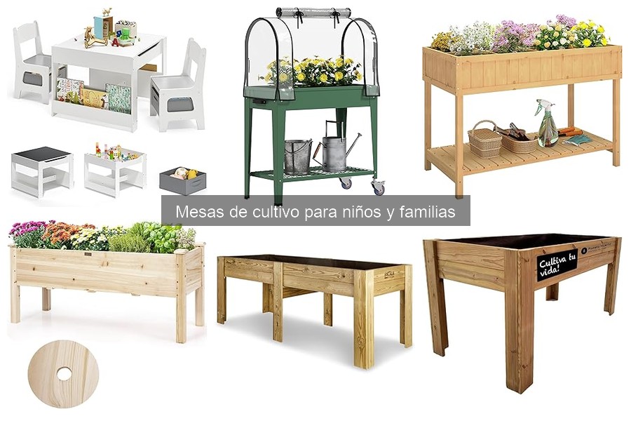 Comparativa: Mesas de Cultivo para Niños vs Tradicionales