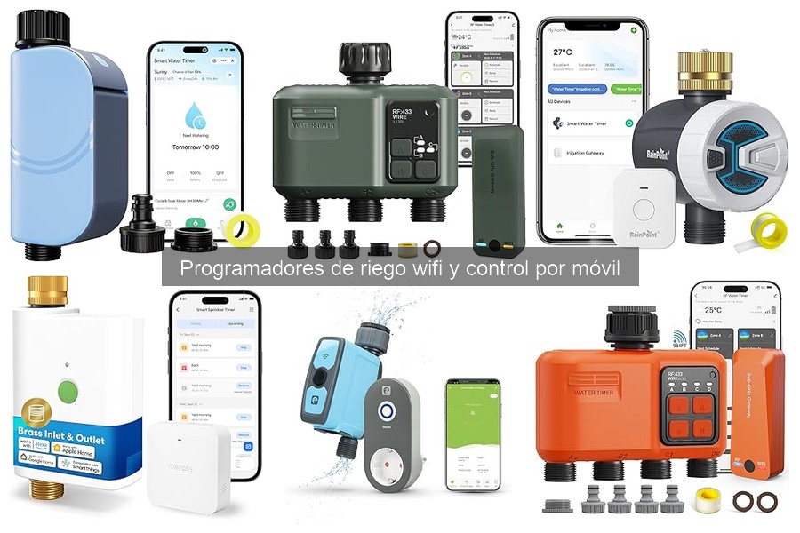 Comparativa Programadores de Riego Wifi vs Tradicionales