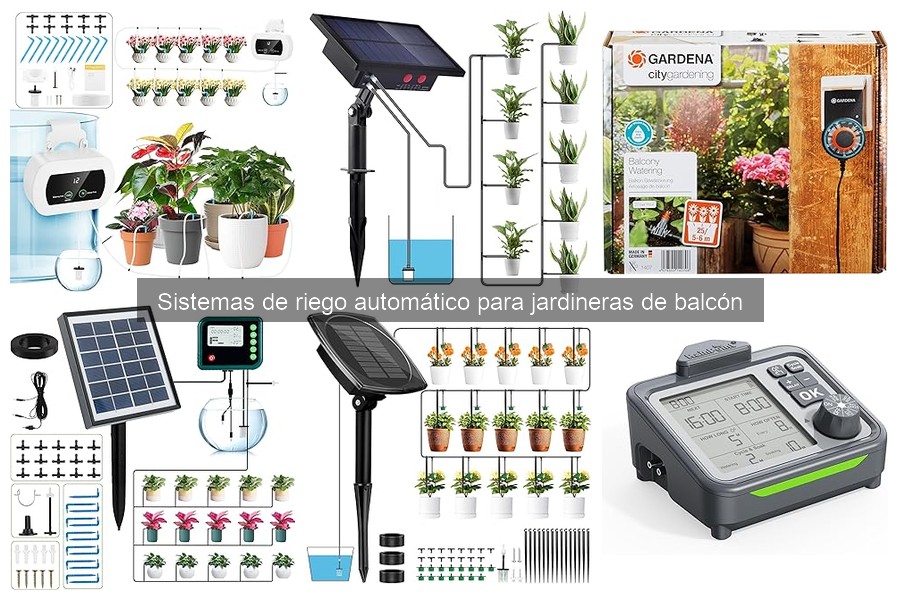Comparativa: Riego por Goteo vs Aspersión para Balcones