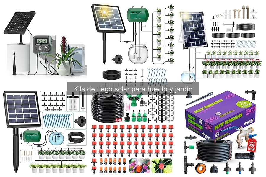 Comparativa: Riego Solar vs Goteo Convencional para Jardines