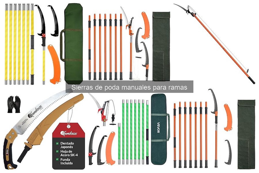 Comparativa: Sierras de Poda Manuales vs Eléctricas