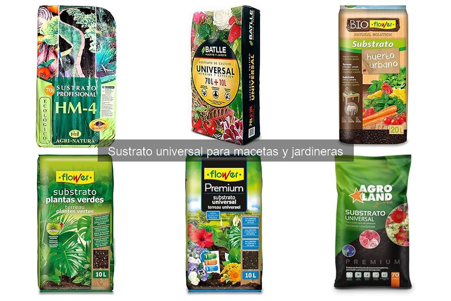 Comparativa: Sustrato Universal vs. Sustratos Específicos