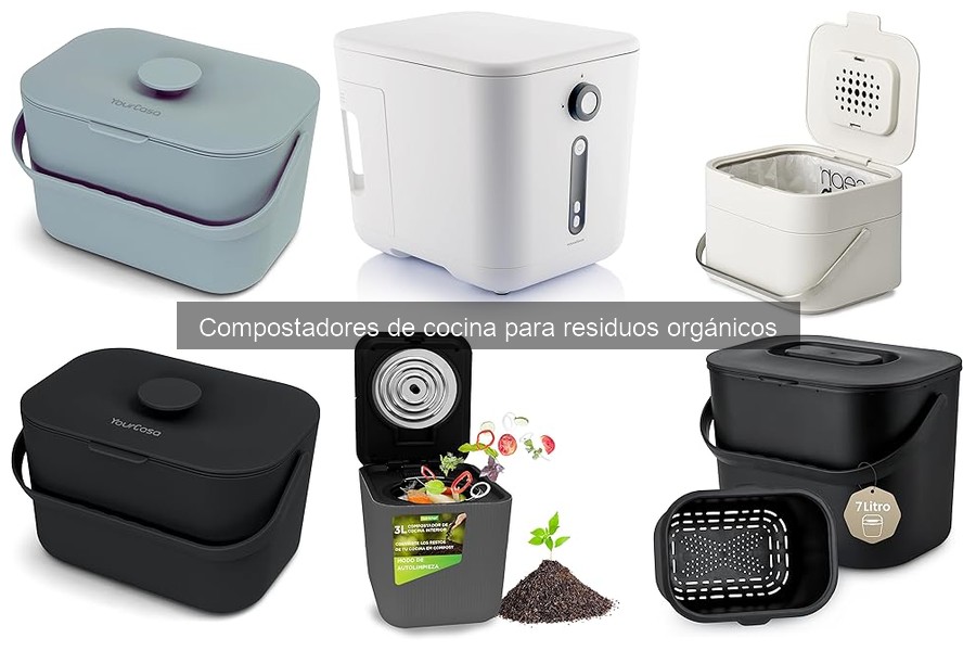 Compostadores de cocina: impacto ambiental y sostenibilidad