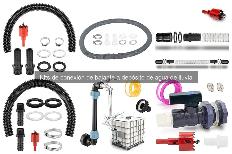Consejos para optimizar kits de conexión de agua de lluvia