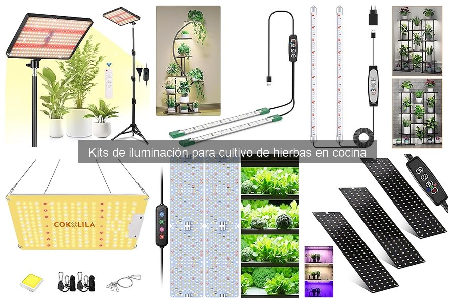 Consejos para optimizar kits de iluminación de cultivos