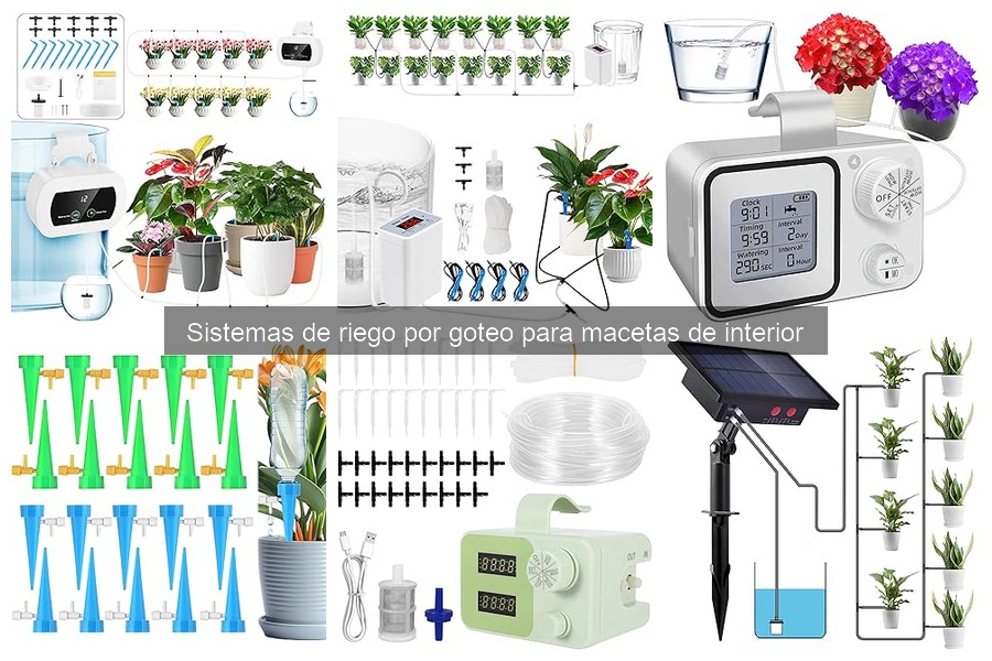 Costos de sistemas de riego por goteo para macetas de interior