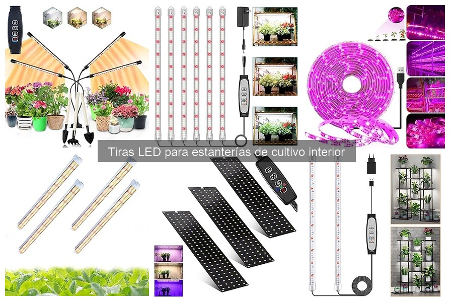 Costos Promedio de Tiras LED para Cultivo Interior