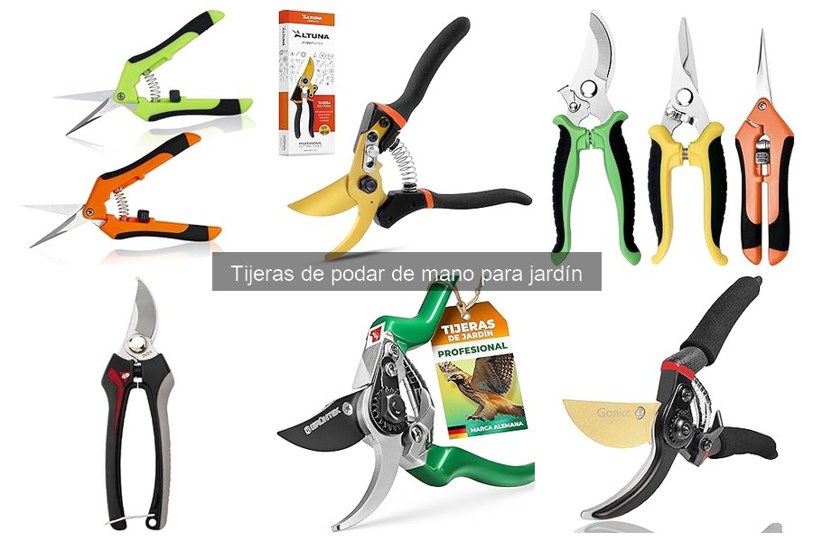 Cuándo usar tijeras de podar de mano en el jardín