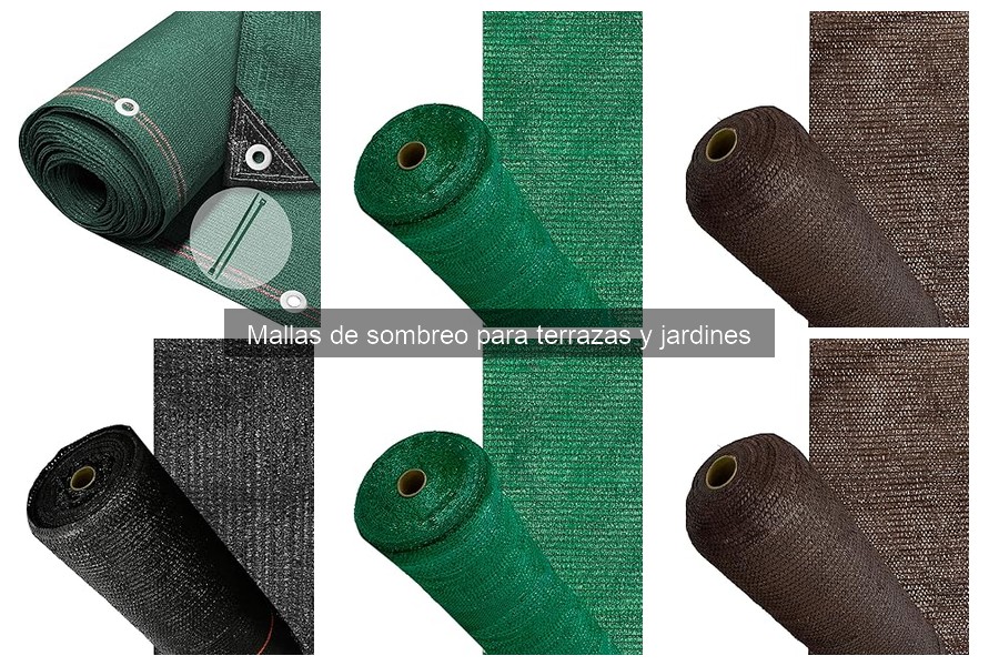 Cuidados y mantenimiento de mallas de sombreo