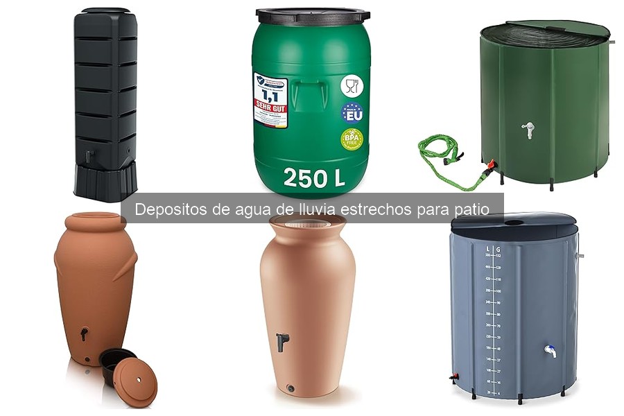 Depósitos de Agua de Lluvia Estrechos: Características y Usos