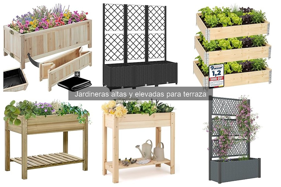 Descubre qué son las jardineras altas y elevadas