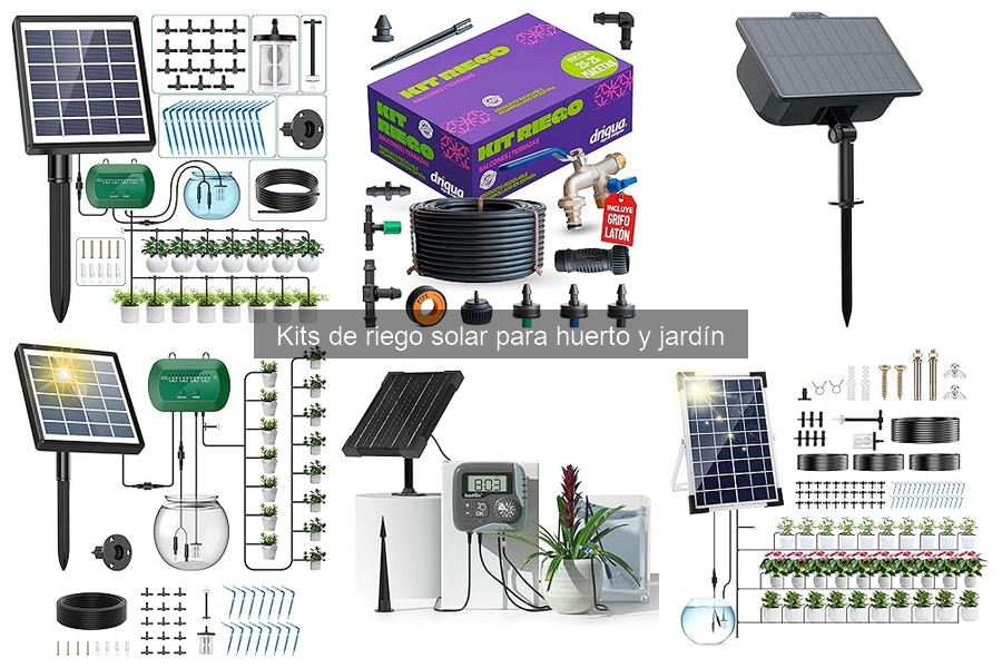 Descubre qué son los kits de riego solar para jardín