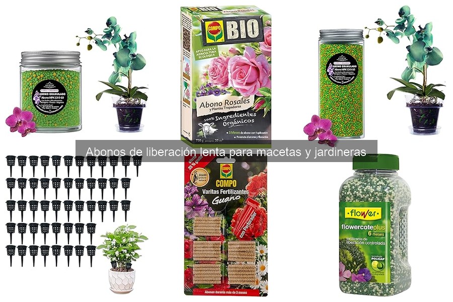 Dónde comprar abonos de liberación lenta a buen precio