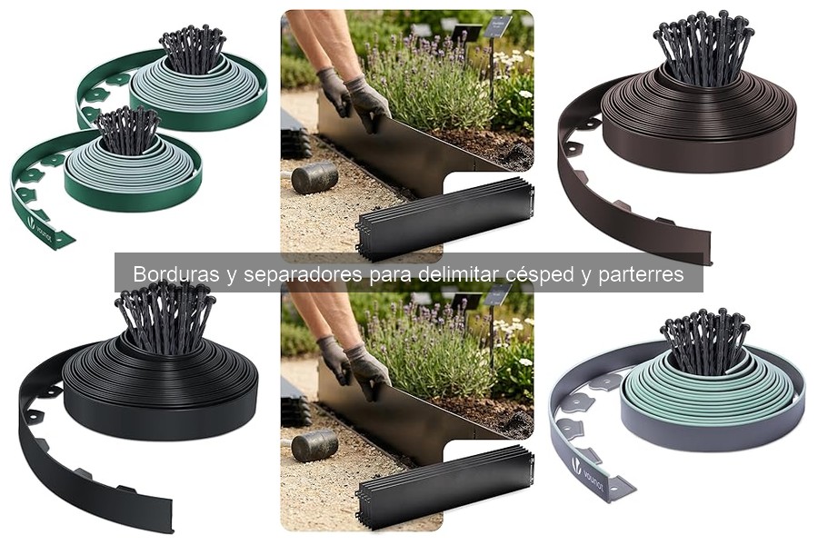 Dónde comprar borduras para césped y parterres fácilmente