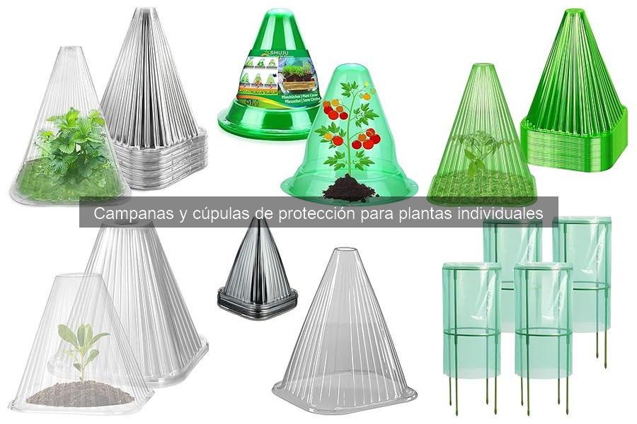 Dónde comprar campanas y cúpulas de protección para plantas