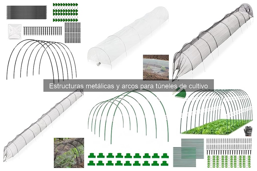 ** Dónde comprar estructuras metálicas para túneles de cultivo