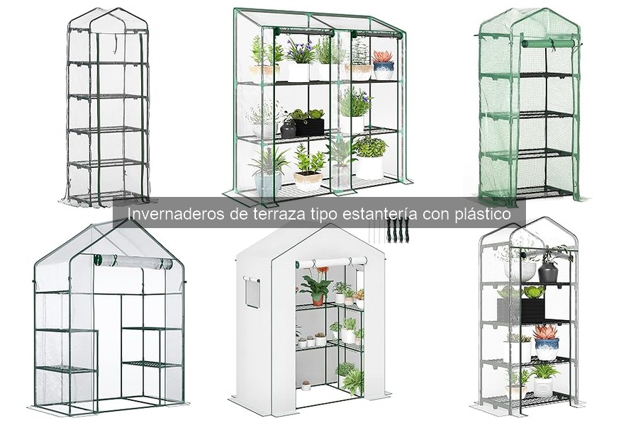 Dónde comprar invernaderos de terraza tipo estantería