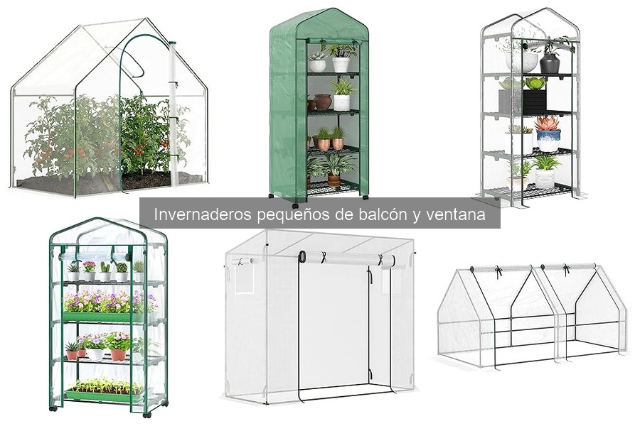 Dónde comprar invernaderos pequeños para balcón y ventana