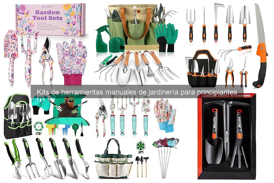 Dónde comprar kits de herramientas manuales de jardinería