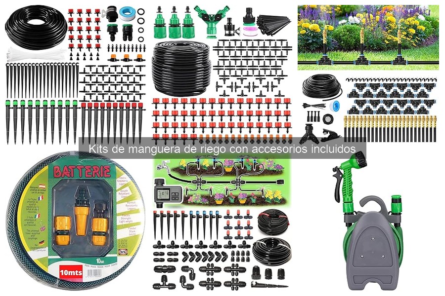 Dónde comprar kits de manguera de riego al mejor precio
