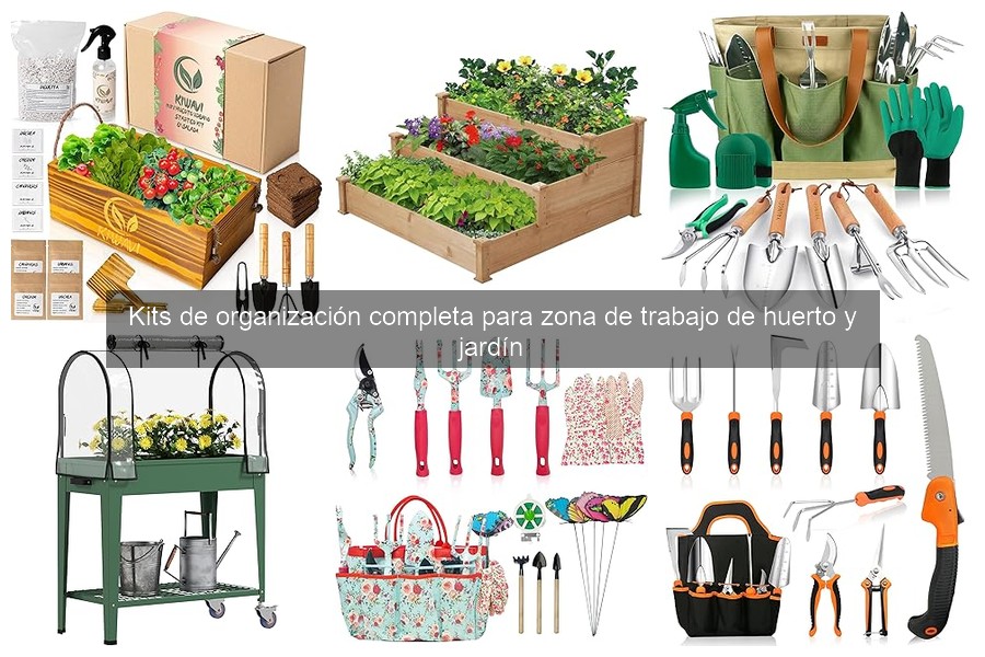 Dónde comprar kits de organización para jardines y huertos